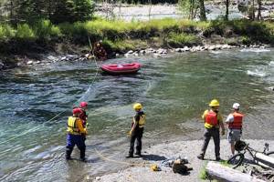 Man rescued after being swept down Elwha River