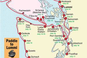 2019 Canoe Journey underway for Peninsula tribes