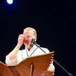 Novelist Sam Ligon pauses during his reading at the 2018 Port Townsend Writers Conference. Hell be among those giving free readings at Fort Worden. (Diane Urbani de la Paz/for Peninsula Daily News)