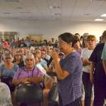 Wendy Goldberg said Monday night many people dont feel the Medication-Assisted Treatment (MAT) center is an ordinary clinic, and she wanted to know how the city could reclassify it so that it would require a conditional use permit and more oversight from the citys planning commission. (Matthew Nash/Olympic Peninsula News Group)