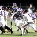 Sequims Taig Wiker ran for a team-high 1,121 yards and 12 touchdowns as a sophomore last season. Wiker will be taking over at quarterback for the record-setting Riley Cowan this fall. (Michael Dashiell/Olympic Peninsula News Group)