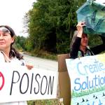 Protesters push back on aerial spraying in Jefferson County
