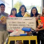 PHOTO: 1st Security Bank donates to Boys and Girls Clubs of the Olympic Peninsula
