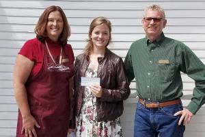 PHOTO: $2,000 scholarship awarded to Port Angeles arts students