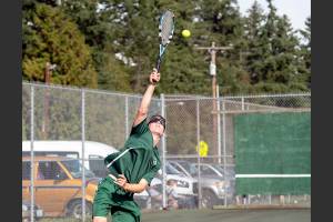 PREP SPORTS ROUNDUP: Port Angeles tennis tops Chimacum; Sequim swimmers edge Olympic