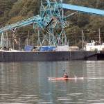 PHOTO: Paddling by in Port Angeles Harbor