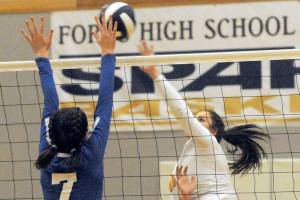 PREP VOLLEYBALL: Forks sweeps Chimacum