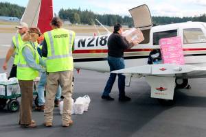 Food donations double as DART training drill