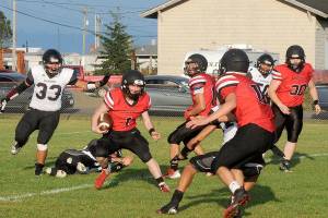 PREP FOOTBALL: Neah Bay wins 64-56 shootout with Lummi; Sequim, Crescent win