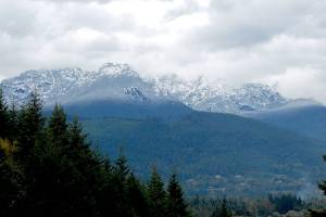 First snow of season