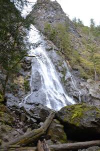 Rocky Brook Falls (Laura Foster/Peninsula Daily News)