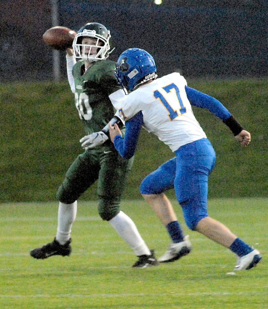 PREP FOOTBALL ROUNDUP: Riders hang tough in loss, Redhawks fall to Bellevue Chr., Red Devils crushes Darrington