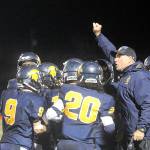 Trevor Highfield is in his first year as head coach at Forks and has the Spartans off to a 4-2 start. (Lonnie Archibald/for Peninsula Daily News)