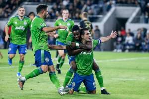 MLS SOCCER: Sounders shock heavily favored LAFC 3-1 to reach MLS Cup final