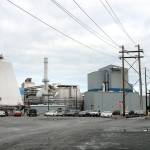 The McKinley Paper Co. mill in Port Angeles, shown Tuesday, now is scheduled to begin production in mid-January. (Keith Thorpe/Peninsula Daily News)