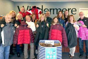 Windermere Real Estate offices collect 415 coats for people in need