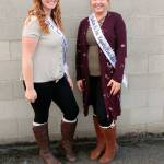Hannah McDaniel, left, and Anna Menkal are candidates for 2020 Clallam County Fair Royalty.