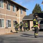 Sprinkler quickly douses apartment fire in Port Angeles