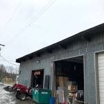 The Quilcene School District bus barn would be torn down and a new one built on the opposite side of Rose Street, if the Quilcene community agrees to pass the districts capital levy that is on the Feb. 11 ballot. (Quilcene School District)