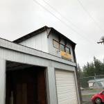 The Quilcene School District bus barn would be torn down and a new one built on the opposite side of Rose Street, if the Quilcene community agrees to pass the districts capital levy that is on the Feb. 11 ballot. (Quilcene School District)
