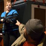 Funny encounters compose much of Another Night Before Christmas with a good mix of drama, too, Director Dan DePrez said. (Matthew Nash/Olympic Peninsula News Group)