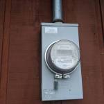 The Jefferson County Public Utility Districts current Automatic Meter Reading (AMR) meter transmits data about electrical usage via radio frequencies, and now customers have the option of being able to opt-out and use a non-transmitting meter. (Zach Jablonski/Peninsula Daily News)