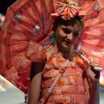 Ava Erickson of Quilcene models Popcorn Madness, her creation for the 2019 Port Townsend Wearable Art Show. Tickets are now on sale, and entries are being accepted for the 2020 event now.