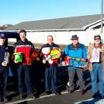 Toys collected for children in need