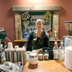 Discovery Bay Village Store and Detour owner Stacey Brotherton stands behind the bar of the Detour, which she is renovating to be used to serve coffee. The Detour Bar closed at the end of September. (Zach Jablonski/Peninsula Daily News)