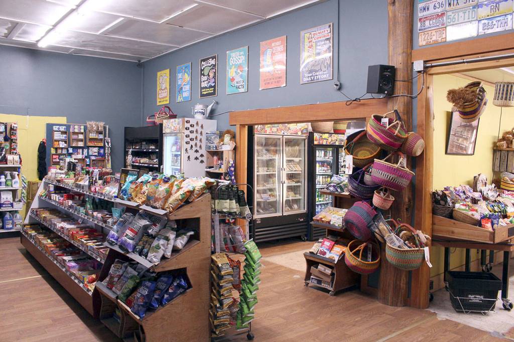 The Discovery Bay Village Store is a small grocery store that offers locally made products, including eggs and honey from owners Stacey and Greg Brothertons farm. (Zach Jablonski/Peninsula Daily News)