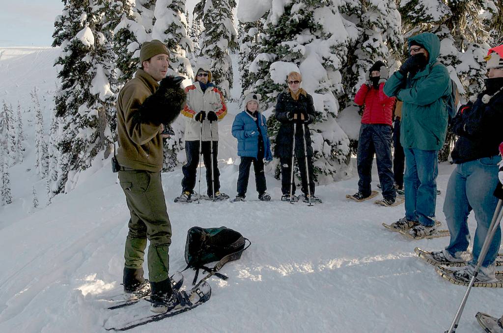 Cost for snowshoe walks is $7 for adults, $3 for youth 6-15 years old, and free for children 5 years old and younger. Group size is limited to 25 people. (Michael Dashiell/Olympic Peninsula News Group)