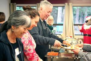 Christmas dinner delivers the whipped cream on top