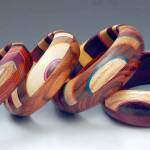 Martha Collins three-dimensional artwork is on display at the Port Townsend Gallery.