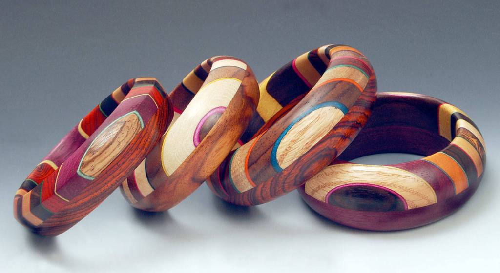 Martha Collins three-dimensional artwork is on display at the Port Townsend Gallery.