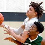 COLLEGE BASKETBALL: Peninsula men, women sweep at home