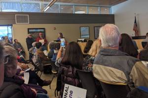 Save Our Sequim members speak to legislators about MAT concerns