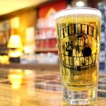 This years commemorative glass that attendees will receive at the Strange Brewfest this Friday and Saturday at the American Legion in Port Townsend. (Zach Jablonski/Peninsula Daily News)