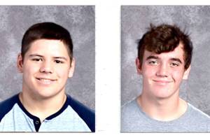 ATHLETES OF THE WEEK: Hayden Baker and Hayden Queen, Forks wrestlers