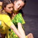 Hanna Frahn, left, and Lily OShea are among the dancers in the multimedia production Visions in Motion 2020 opening Saturday in Port Townsend. (Jessica Plumb)