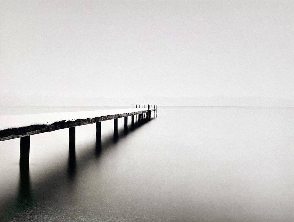 Snow Capped Pier by Jason Mullins