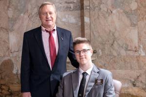 Sequim High School student serves as Legislative page