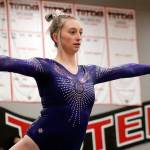 STATE GYMNASTICS: Sequim’s Pfeffer top local finisher at state championships