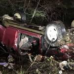 Two injured in rollover wreck on Highway 112