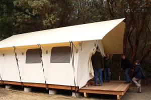 Fort Worden Public Development Authority hoping for June glamping opening