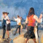 Community Read art, interesting mediums on display at Port Townsend Gallery Walk