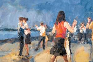 Community Read art, interesting mediums on display at Port Townsend Gallery Walk