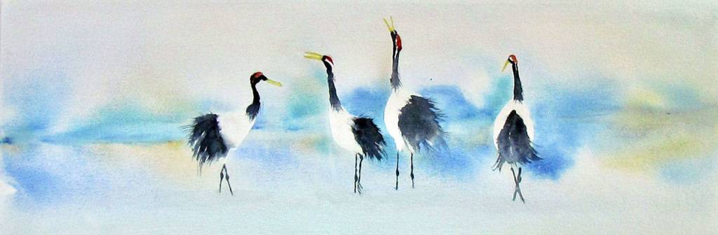 Diane Holmes Early to Rise will be exhibited at the Port Townsend Gallery.