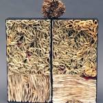 Helga Winters Encaustic is on display at the Port Townsend Schools of the Arts Grover Gallery.