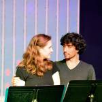 Maggie Jo Builkley and Tomoki Sage are young lovers in Oh, My! God?, a short play in Key City Public Theatres PlayFest this weekend. (Key City Public Theatre)