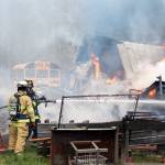 UPDATED STORY: Fire destroys home in Quilcene